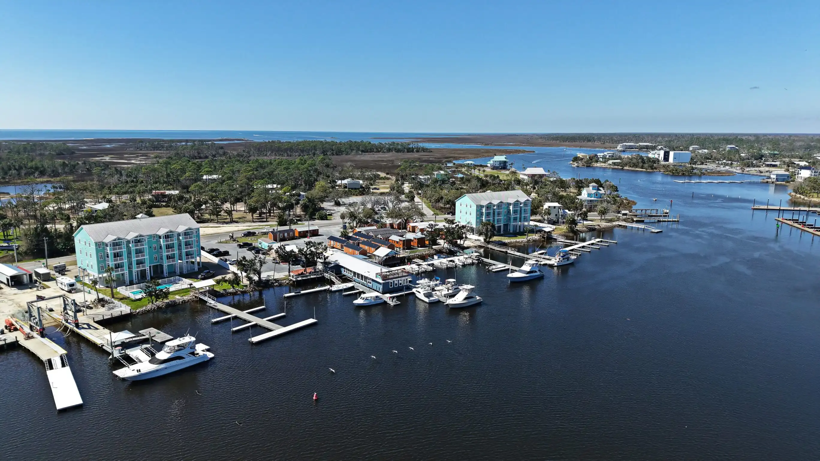 Steinhatchee Aerial Photo